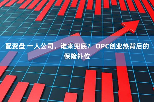 配资盘 一人公司，谁来兜底？ OPC创业热背后的保险补位
