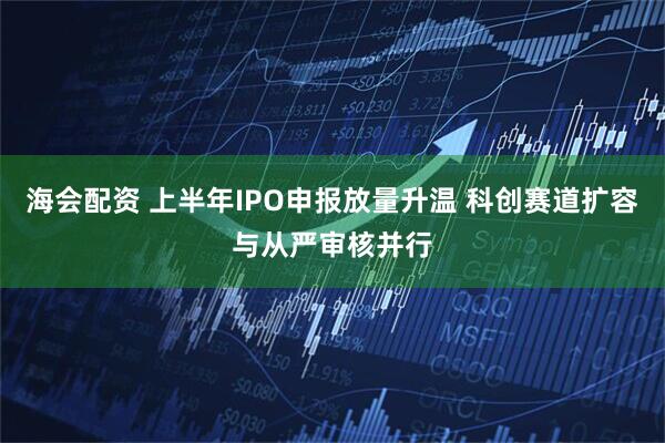 海会配资 上半年IPO申报放量升温 科创赛道扩容与从严审核并行